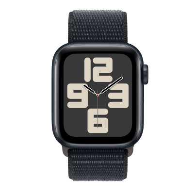 Išmanusis laikrodis Apple Watch SE GPS 44mm Midnight Aluminium Case with Midnight Sport