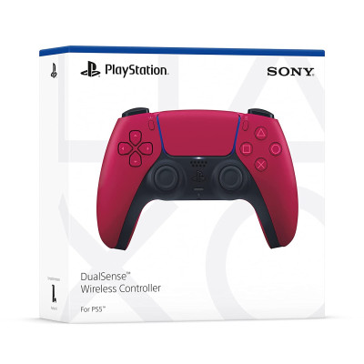 Valdiklis Sony Playstation Dualsense Red (PS5)-Valdymo pulteliai ir vairai-Žaidimų įranga