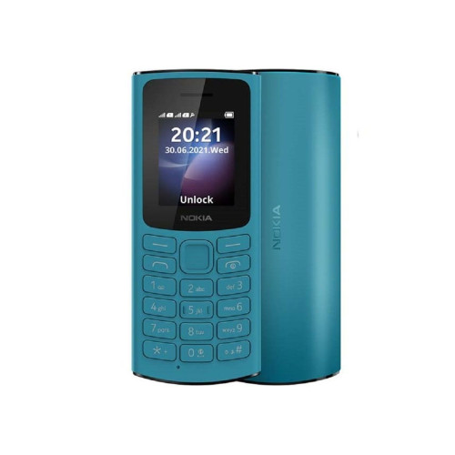 Mobilus telefonas Nokia 105 4G Blue-Mygtukiniai telefonai-Mobilieji telefonai