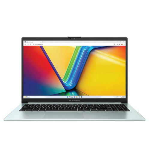 Nešiojamas kompiuteris Asus VivoBook 15,6 FHD OLED R5-7520U 16GB 512GB Green/Grey