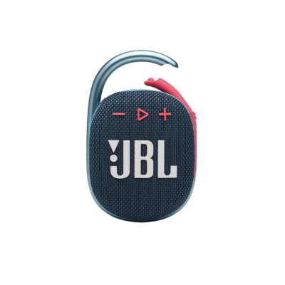 Nešiojama kolonėlė JBL Clip4, IPX7, blue/pink-Nešiojamos kolonėlės-Garso technika