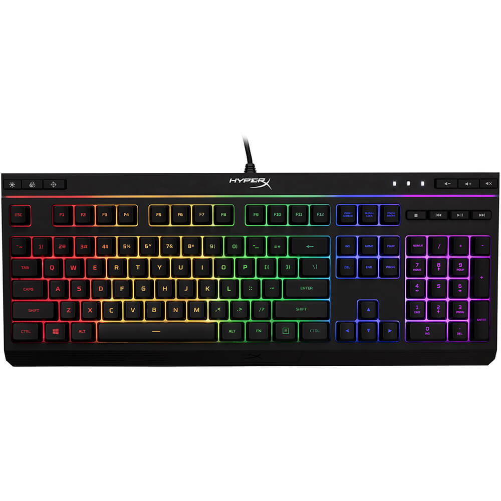 Žaidimų klaviatūra HYPERX KEYBOARD ALLOY CORE RGB/HX-KB5ME2-US-Gaming klaviatūros-Žaidimų