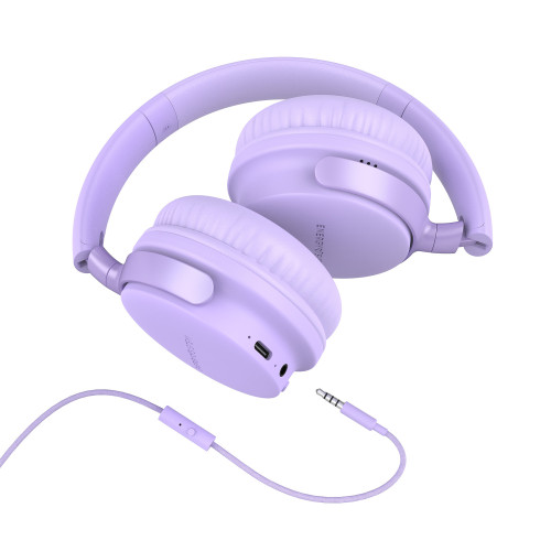Ausinės Energy Sistem Headphone Urban Tuner Wired Over-Ear Microphone Lavander-Ausinės-Garso