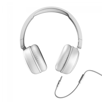 Ausinės Energy Sistem Headphones FunVibe Over-Ear Wired Microphone White-Ausinės-Garso technika