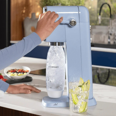 Gazuotų gėrimų gaminimo aparatas SodaStream Art Blue-Priedai gazuokliams-Nealkoholiniai gėrimai