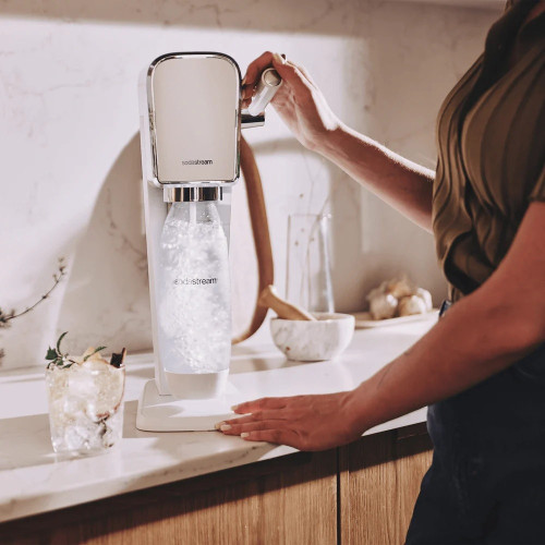 Gazuotų gėrimų gaminimo aparatas SodaStream Art White-Priedai gazuokliams-Nealkoholiniai