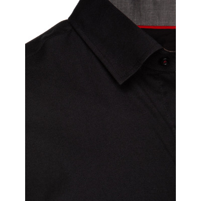 Vyriški juodos spalvos marškiniai White-Naujienos-APRANGA, AKSESUARAI