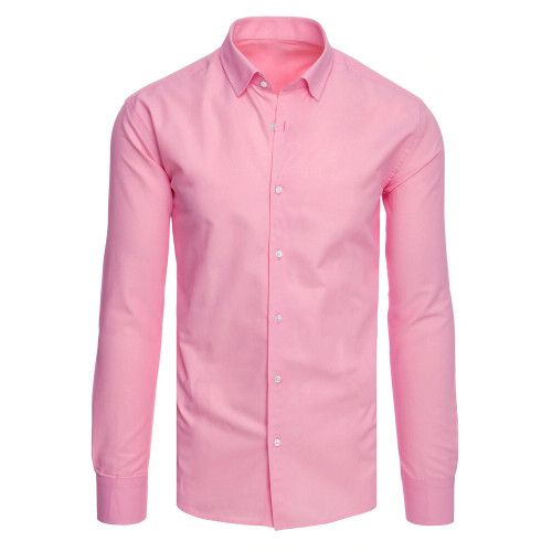Vyriški rožinės spalvos marškiniai Zolo-Naujienos-APRANGA, AKSESUARAI
