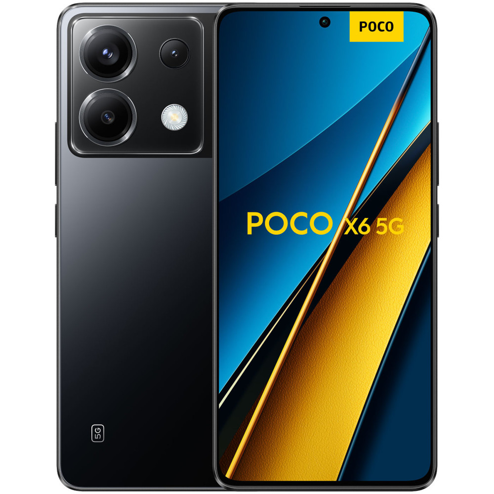 Išmanusis telefonas POCO X6 5G 8+256 Black-Xiaomi-Mobilieji telefonai