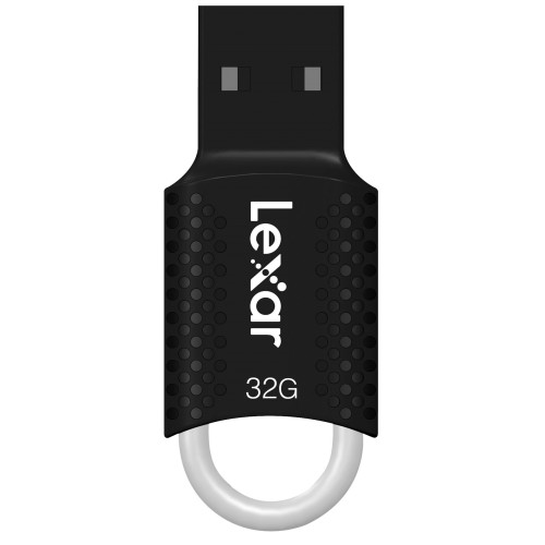 USB atmintukas Lexar Flash drive JumpDrive V40 32 GB, USB 2.0, Black-USB raktai-Išorinės
