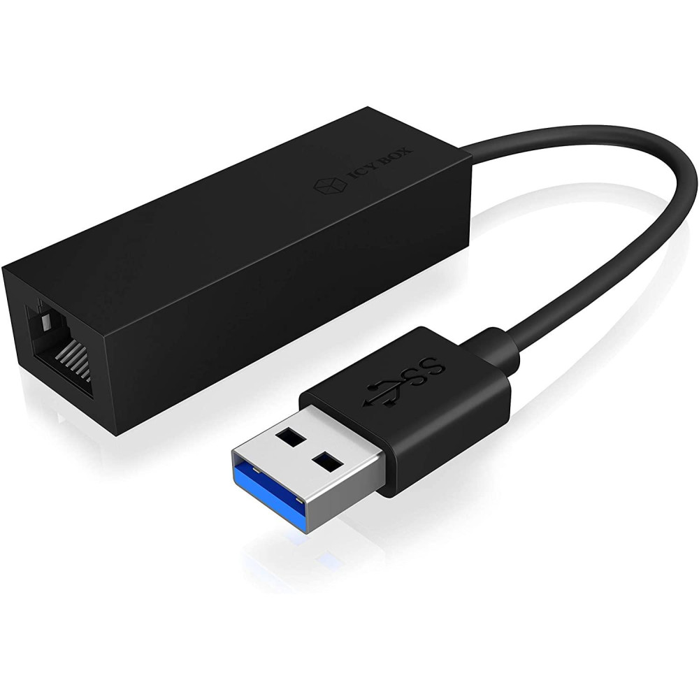 Adapteris Raidsonic USB 3.0 (A-Type) to Gigabit Ethernet Adapter IB-AC501a-Laidai, kabeliai
