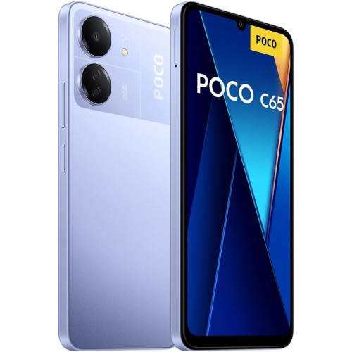 Išmanusis telefonas POCO C65 6/128GB PURPLE MZB0FLLEU POCO-Xiaomi-Mobilieji telefonai
