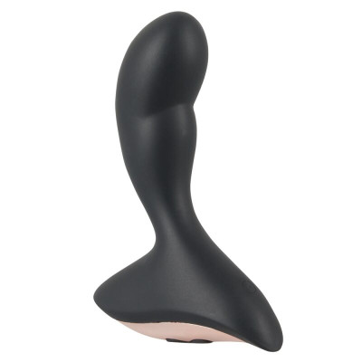 Sweet Smile analinis vibratorius Pagalba (juoda)-Analiniai kaiščiai ir falai-Analinio sekso