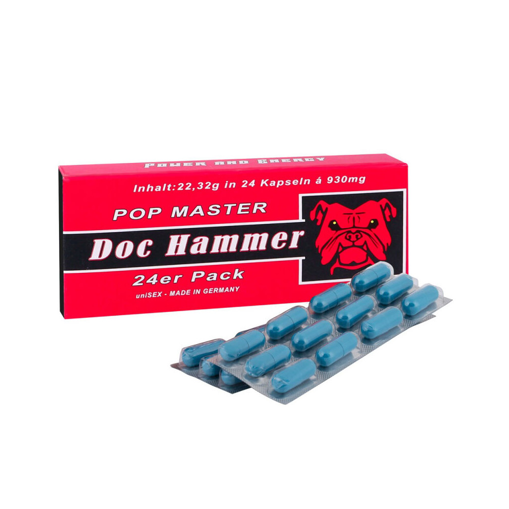 Daktaro Hamerio maisto papildas "Potencija" (24 vnt.)-Stimuliuojantys kremai, tabletės ir