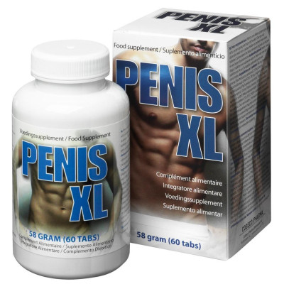 Maisto papildas vyrams "Penis XL West" (60 kap.)-Stimuliuojantys kremai, tabletės ir