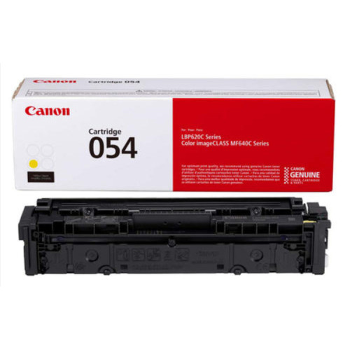 Kasetė Canon 054 (3021C002) YL 1.200psl OEM-Lazerinės kasetės-Spausdintuvų kasetės