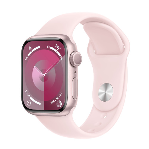 Išmanusis laikrodis Apple Watch Series 9 GPS 41mm Pink Aluminium Case with Light Pink Sport