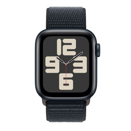 Išmanusis laikrodis Apple Watch SE GPS 40mm Midnight Aluminium Case with Midnight Sport