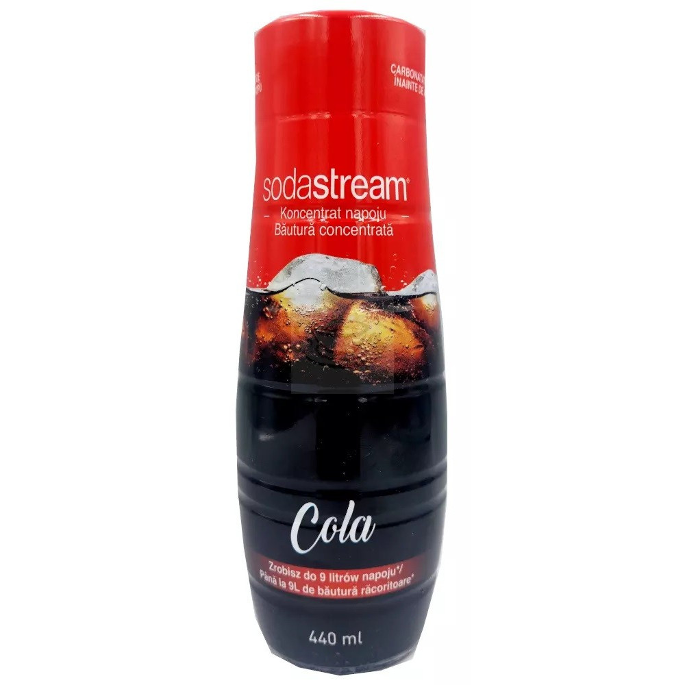Sirupas gazuotų gėrimų gaminimo aparatui SodaStream Cola, 440 ml-Priedai