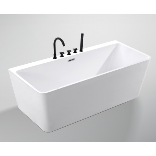 Akrilinė vonia MIRA 205 balta-Akrilinės vonios-Vonios ir apdaila