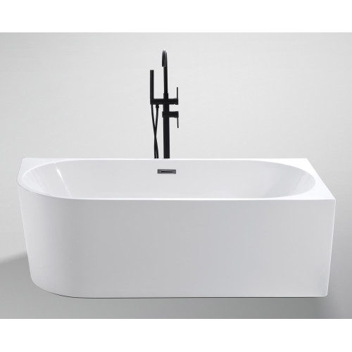 Akrilinė vonia NOVA 208 170 cm balta dešinė-Akrilinės vonios-Vonios ir apdaila