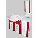 Vonios kambario baldai su praustuvu F1000426R-Vonios baldai pakabinami-Vonios baldai