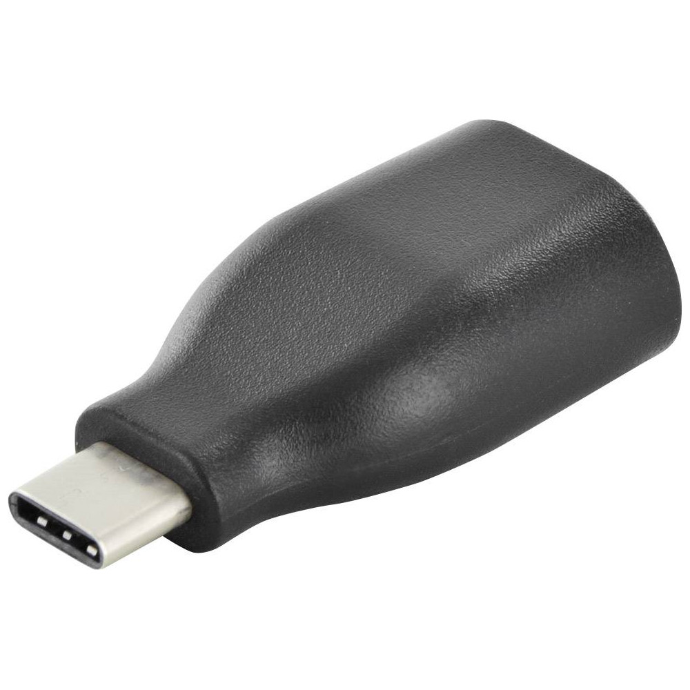 Adapteris Digitus USB Type-C adapter, type C to A M/F, 3A, 5GB, 3.0 Version AK-300506-000-S