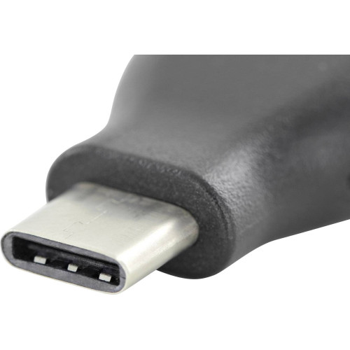 Adapteris Digitus USB Type-C adapter, type C to A M/F, 3A, 5GB, 3.0 Version AK-300506-000-S