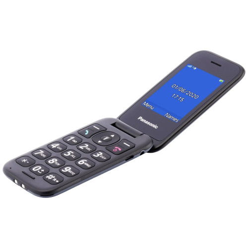 Mobilus telefonas Panasonic KX-TU400EXG Grey-Mygtukiniai telefonai-Mobilieji telefonai