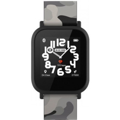 Laikrodis Canyon Kids smart watch 1.3 inches IPS full touch screen black pl-Android