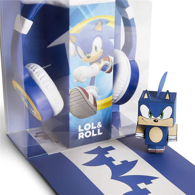 Energy Sistem Lol&Roll Sonic Kids Headphones Blue (Music Share, Detachable cable, 85 dB volume