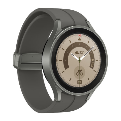 Išmanusis laikrodis Samsung Galaxy Watch 5 Pro Titanium 45mm LTE-Android laikrodžiai-Išmanieji