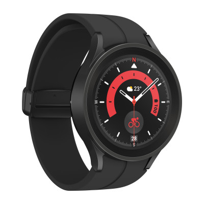 Išmanusis laikrodis Samsung Galaxy Watch 5 Pro Black 45mm LTE-Android laikrodžiai-Išmanieji