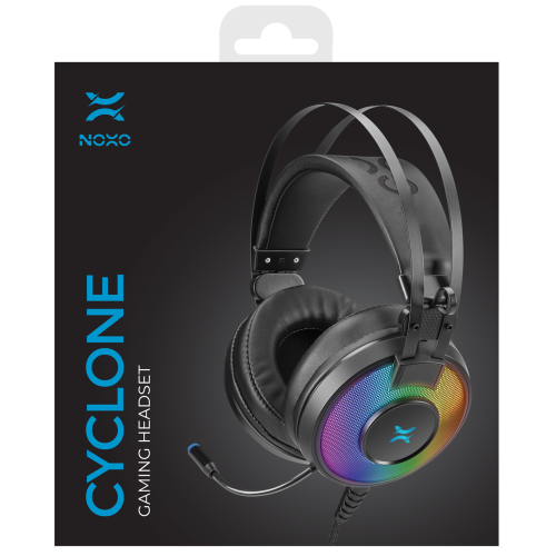 ŽAIDIMŲ AUSINĖS NOXO Cyclone Gaming headset-Gaming ausinės-Žaidimų įranga