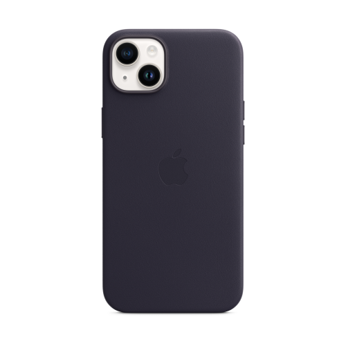Dėklas iPhone 14 Plus Leather Case with MagSafe - Ink-Dėklai-Mobiliųjų telefonų priedai