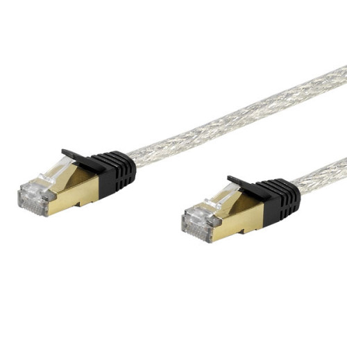 TINKLO KABELIS Cat 6 network cable,1:1,2x RJ45,3m,transparent-Laidai, kabeliai, adapteriai-IT