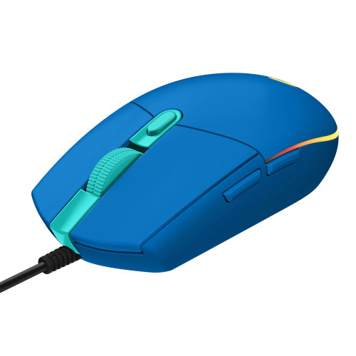Pelė LOGITECH G102 LIGHTSYNC - BLUE - USB - EER-Gaming pelės-Žaidimų įranga