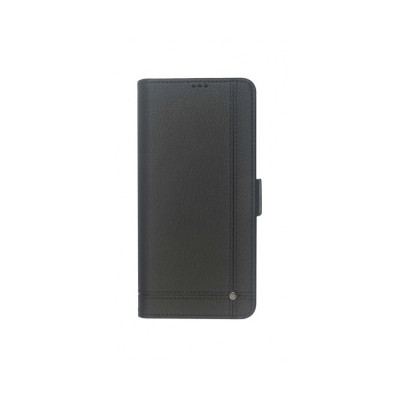 Dėklas JM Stich Flip cover for Samsung Galaxy A54, Black-Dėklai-Mobiliųjų telefonų priedai