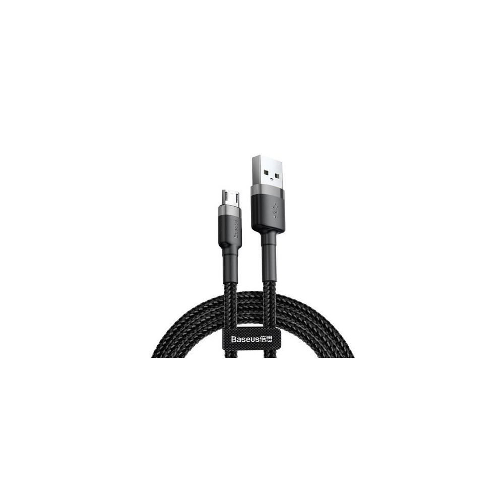 Kabelis USB A kištukas - IP Lightning kištukas 3.0m QC3.0 su nailoniniu šarvu Cafule
