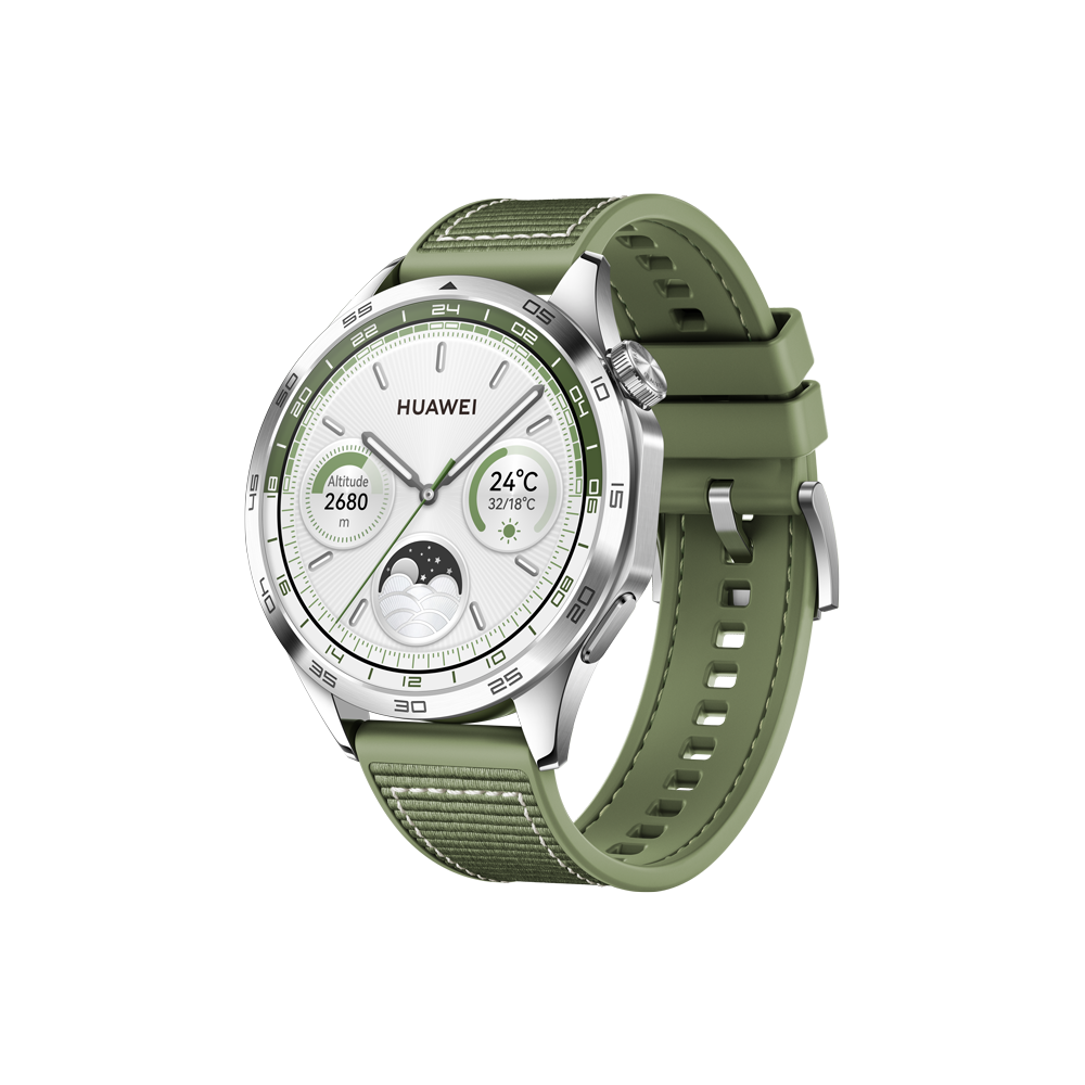 Išmanusis laikrodis Huawei Watch GT4 46mm Silver Stainless Steel-Android laikrodžiai-Išmanieji