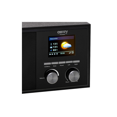 Camry Internet radio CR 1180 Display LCD, AUX in, Black, Alarmfunction-Radijo prietaisai-Garso