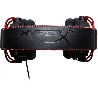 Žaidimų ausinės HYPERX HEADSET HYPERX CLOUD ALPHA/RED HX-HSCA-RD/EM-Gaming ausinės-Žaidimų