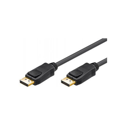 Kabelis Goobay Connector Cable 1.2 Black Displayport 3 m-Priedai audio-video technikai-TV