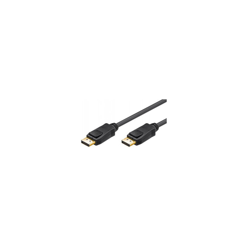 Kabelis Goobay Connector Cable 1.2 Black Displayport 3 m-Priedai audio-video technikai-TV