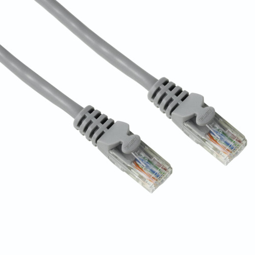 TINKLO KABELIS CAT 5e Network Cable UTP, grey, 5.00 m-Laidai, kabeliai, adapteriai-IT technika