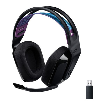 Ausinės LOGITECH G535 LIGHTSPEED Wireless Gaming Headset - BLACK-Gaming ausinės-Žaidimų įranga