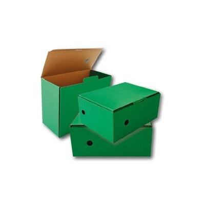 Archyvinė dėžė SMLT, 150x350x250mm, žalia, ekologiška 0830-310-Archyvavimo dėžės ir