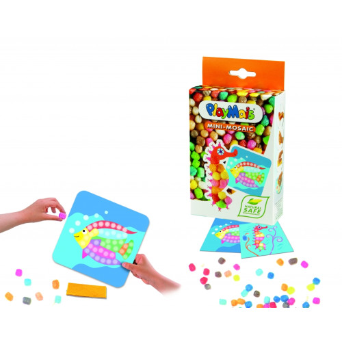 PlayMais žaidimas Mini mozaika 300, Jūra-PlayMais žaislai-Kūrybiškumui