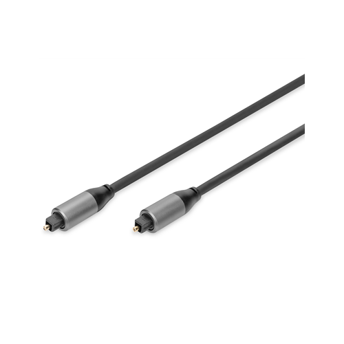 Optinis kabelis Digitus Toslink (2.2mm ODT) plug Toslink (2.2mm ODT) plug 3m-Priedai