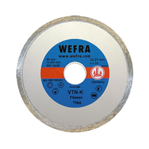 Deimantinis diskas WEFRA VTN-K 230x22,2mm-Deimantiniai diskai-Pjovimo diskai